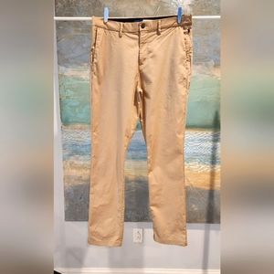 Mens 34x32 Khakis Ultimate tech straight with built in flex from Old Navy.